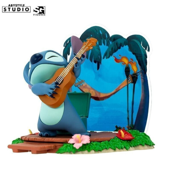 Disney Figurka Stitch s kytarou 10 cm
