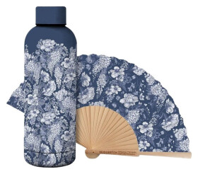 Bridgerton Set - White Wisteria (láhev 500 ml, vějíř)