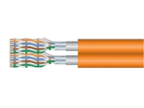 Equip oranžová / Instalační kabel / Cat7 S/FTP / 1000 m / LSZH (187332)