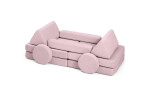 SHAPPY Dětská rozkládací pěnová pohovka SHAPPY PLAY mini Barva: Soft Beige