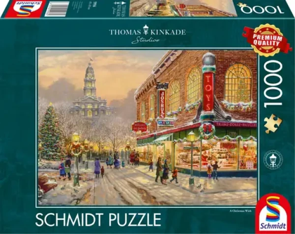 SCHMIDT Puzzle Vánoční přání