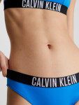 Dámský spodní díl bikin KW0KW01983 C4X modrá černá Calvin Klein