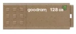 GOODRAM ECO FRIENDLY USB 3.0 128GB hnědá / Flash disk / USB-A 3.0 / čtení: 60MBs / zápis: 20MBs (UME3-1280EFR11)