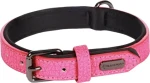 Flamingo Leza Obojek s neoprenovým polstrováním růžová S/M (FLA-519276)