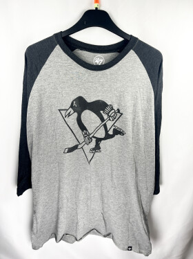 Pánské Tričko Pittsburgh Penguins Raglan Velikost: