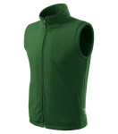 Next fleece vesta unisex lahvově zelená 06 (brand label) 2XL