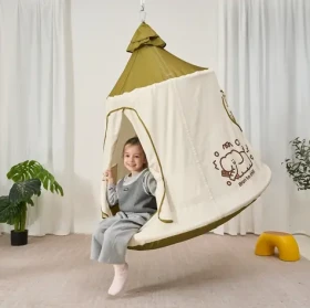 2KIDS TOYS Houpací stan bílá, zelená