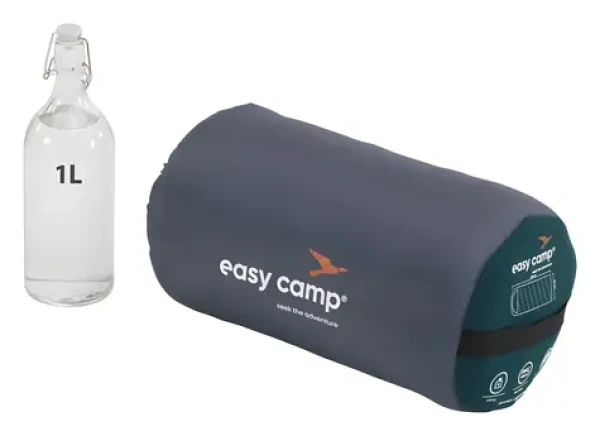 Easy Camp Raven I Square modrá / Spací pytel / 220 x 80 cm / 2°C / L-shaped / autolock (240207)