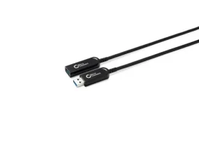MicroConnect Premium Optic Fiber kabel USB3.0 A (M) - USB3.0 A (F) 20m černá / 5000Mbit/s (USB3.0AAF20AOP)