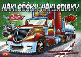 Náklaďáky Nákladiaky Turbo Motory samolepky