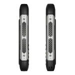 EVOLVEO StrongPhone H1, vodotěsný odolný Dual SIM telefon, černo-stříbrný