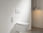 CERANO - Ovládací tlačítko splachování Duo k WC modulu Profi - ABS - bílá CER-8050BD80360