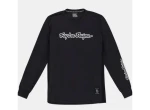 Troy Lee Designs Skyline Ride Tee pánský dres dlouhý rukáv Signature Black vel. L