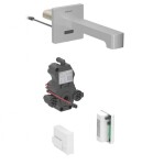 GEBERIT - Brenta Elektronický umyvadlový ventil pod omítku, napájení z generátoru, easy to clean, kartáčovaná nerez 116.275.SN.1