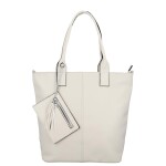 Elegantní shopper kabelka na rameno Darcia, béžová