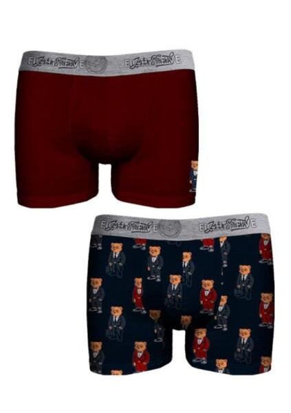 Pánské boxerky John Frank JF2BEF30 2PACK