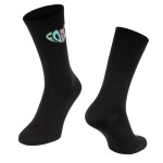 Ponožky FORCE IN HEART dlouhé, černé (Barva černá, velikost L/XL)