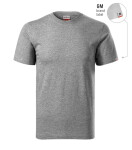 Recall tričko unisex tmavě šedý melír 12 (brand label) XL