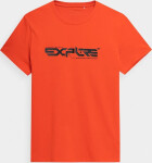 Pánské tričko 4F H4L22-TSM010 oranžové Oranžová