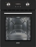 MPM MPM-45-BO-23C černá / Vestavná trouba / 50 l / dotykové ovládání / Aqua Clean / A (MPM45BO23C)