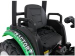 Mamido Dětský elektrický traktor MEGA D68 24V s přívěsem zelený