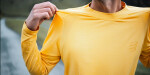 Běžecké tričko Compressport Performance LS Tshirt M - Ceylon Yellow Velikost textilu: XXL