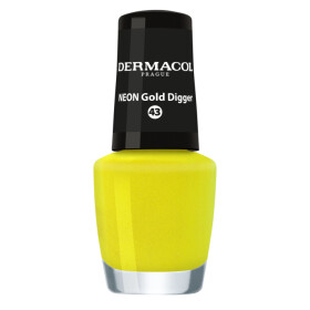 Dermacol Lak na nehty Neon Gold Digger č.43, 5ml