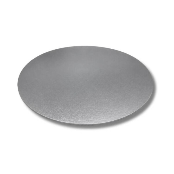 Podložka pod dort MDF TENKÁ Cake Star stříbrná kruh 30 cm 12" (1 ks)