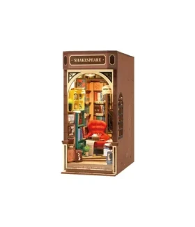 RoboTime 3D Zarážka na knihy miniatura domečku Knihkupectví