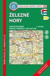 KČT 45 Železné hory 1:50 000/turistická mapa