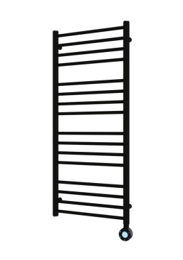 Radiátor elektrický SAT Paul 114x50 cm černá matná SATRAPA1140500EBL SATRAPA1140500EBL