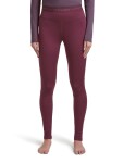 Dámské merino spodky ICEBREAKER Wmns ZoneKnit 200 Leggings, Dark Berry velikost: M