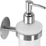 REA - Dávkovač mýdla kartáčovaný nikl 322217 REA-77075