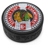 Mustang Puk Chicago Blackhawks NHL Stanley Cup Dynasty Puck Design Trimflexx