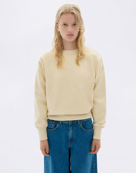 Thinking MU Bird Jodie Sweatshirt WHITE M