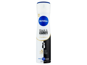 Nivea Black & White Invisible Silky Smooth Sprej antiperspirant 150ml
