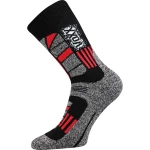 VOXX Ponožky termo zimní TRACTION vlněné ČERVENÉ 39-42 115096