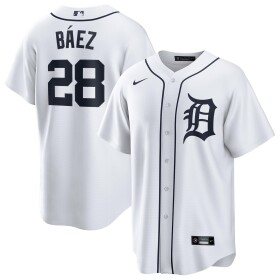 Nike Pánský dres Detroit Tigers MLB Javier Báez #28 Velikost: L