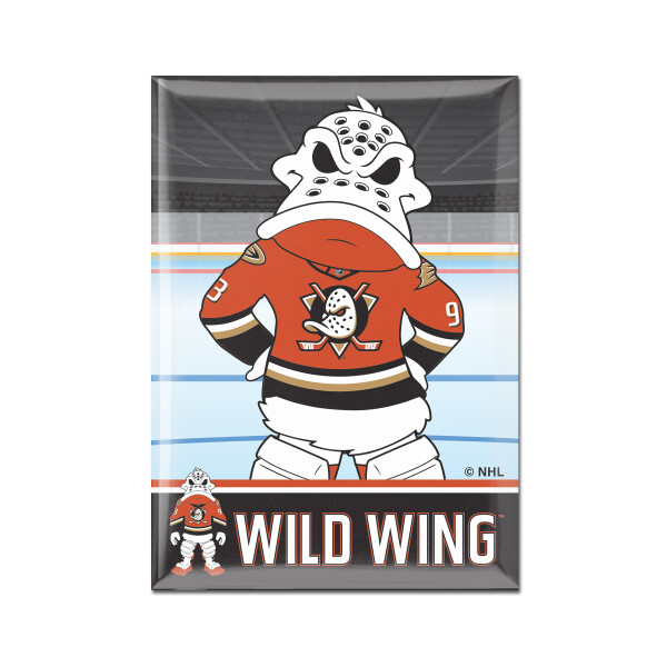 Wincraft Magnet Anaheim Ducks NHL Metal Magnet MASCOT