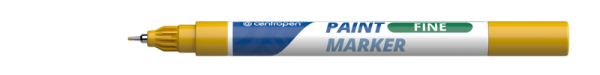 Lakový značkovač Centropen 9211 - žlutý