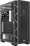 PREYON Nest Meshy černá / ATX / USB-A 3.0 / 2x USB-A 2.0 / 2x 120mm / bez zdroje / průhledná bočnice (PRENM02B)