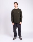 Tričko Carhartt WIP L/S Chase T-Shirt Olive/Gold