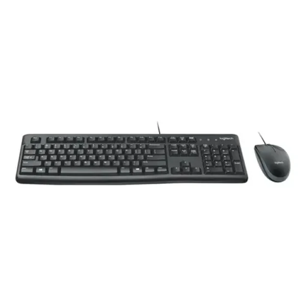Logitech Desktop MK120 UK černá / Klávesnice a myš / UK verze / USB (920-002552)