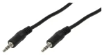 LogiLink Audio kabel Jack 3,5mm - Jack 3,5mm černá / Audio kabel / 10 m (CA1053)