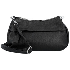 Stylová dámská koženková crossbody kabelka Foppa, černá