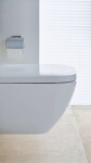 DURAVIT - Happy D.2 Závěsné WC, DuraFix, bílá 2221090000