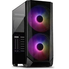 Inter-Tech IT-3503 Airstream tower PC skříň černá 2 předinstalované ventilátory