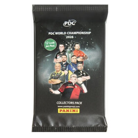 2026 Panini PDC World Darts Championship Collectors Balíček