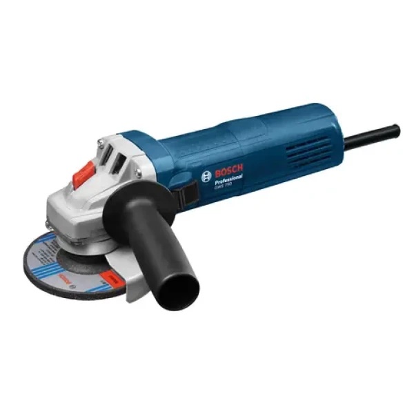 BOSCH GWS 750 Professional / Úhlová bruska / 750W / 125 mm / 11.000 ot. za min. (0601394001)
