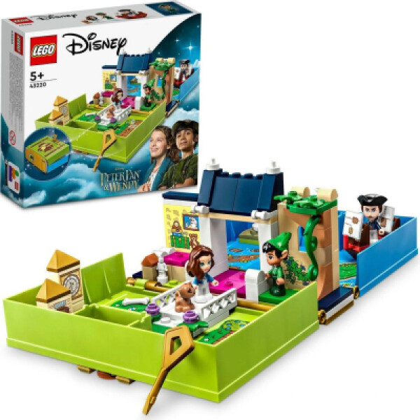 LEGO® Disney™ 43220 Petr Pan Wendy jejich kniha dobrodružství